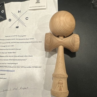 Extremely Rare  Early 2015  Kendama ! BHC Custom V1 Unstrung And Unplayed ! READ