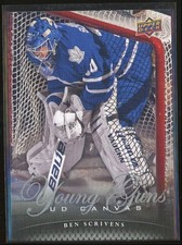2011-12 UD Series 2 Ben Scrivens C214 Young Guns Canvas RC