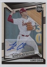 2022 Panini Elite Extra Edition Signatures Luke Gold #147 Auto 14ld