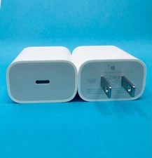 Genuine Apple 20W USB-C Power Adapter – Fast Charger for iPhone – MHJA3AM/A