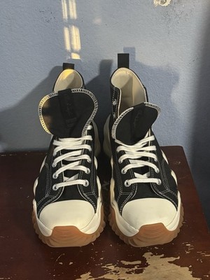 Converse Run Star Motion Black Gum Honey Black White Gum Men's High-Top Sneakers