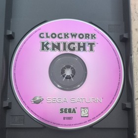 Clockwork Knight (Sega Saturn, SEGA, 1995) CIB, Authentic, Tested