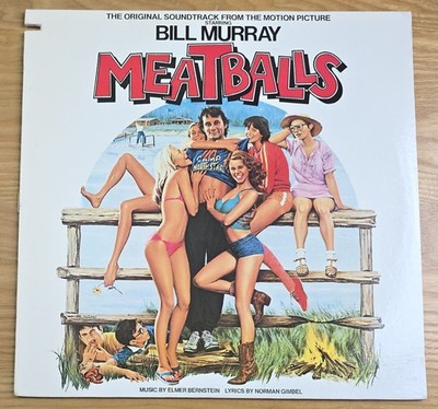 Original Soundtrack Meatballs Near Mint No Spindle Marks USA Pressing Vinyl LP