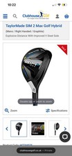 Taylormade SIM2 Max Rescue 3 Hybrid