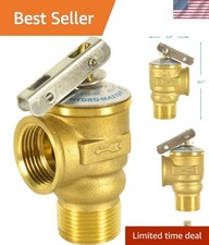 Safety Relief Valve With 3/4 Inch Thread 150 ...