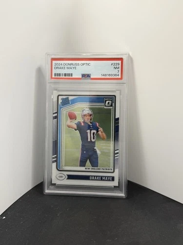 2024 PANINI DONRUSS OPTIC #229 DRAKE MAYE ROOKIE RC PSA