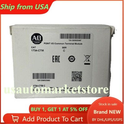 AB 1734-CTM Series C Point I/O Common Terminal Module  Fast Ship US Free Tax