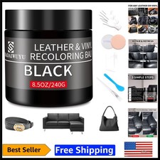 8.5oz Leather Dye Paint - Restore Faded Furniture with Confidence