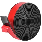 Adhesive Rubber Strips 1" Wide X 1/16" Thick X 10' Long Neoprene Rubber Sheets,