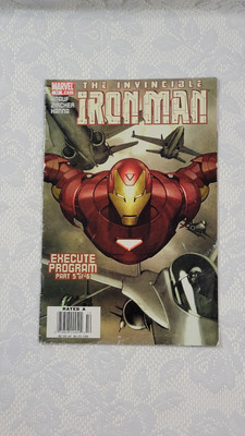 Invincible Iron Man #11 Newsstand Marvel 2006 Execute Program Part 5 of 6