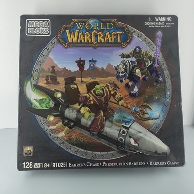 World of Warcraft Barrens Chase 91025 Mega Bloks Factory Sealed Canadian Box