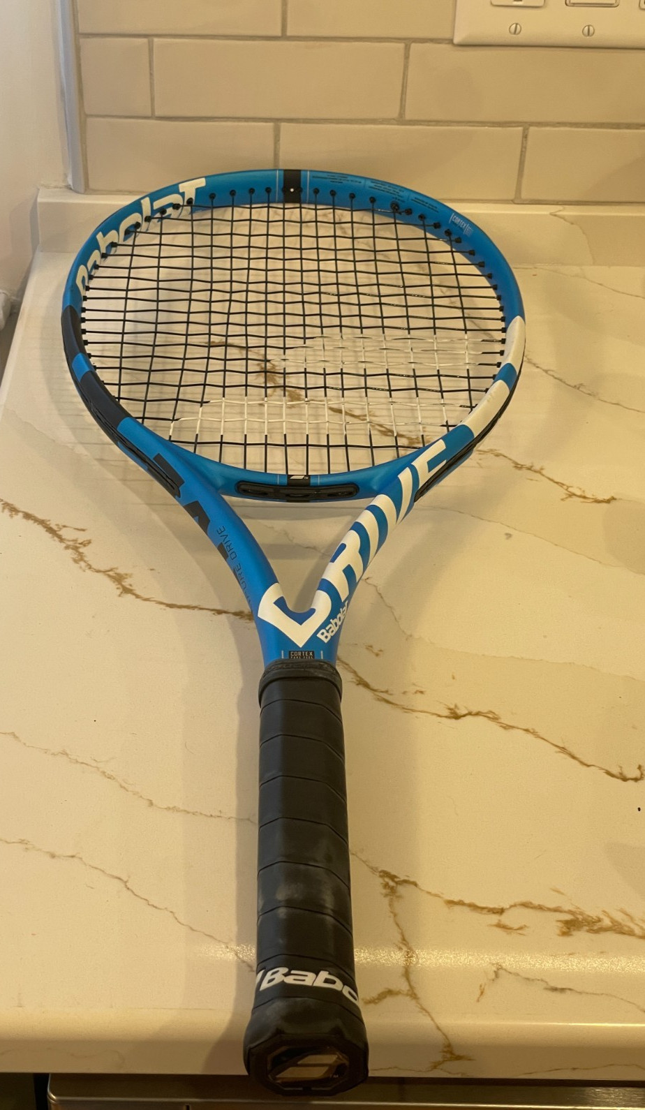 Babolat Pure Drive 2021 Tennis Racket Blue 4 3/8 Carbon Fibe
