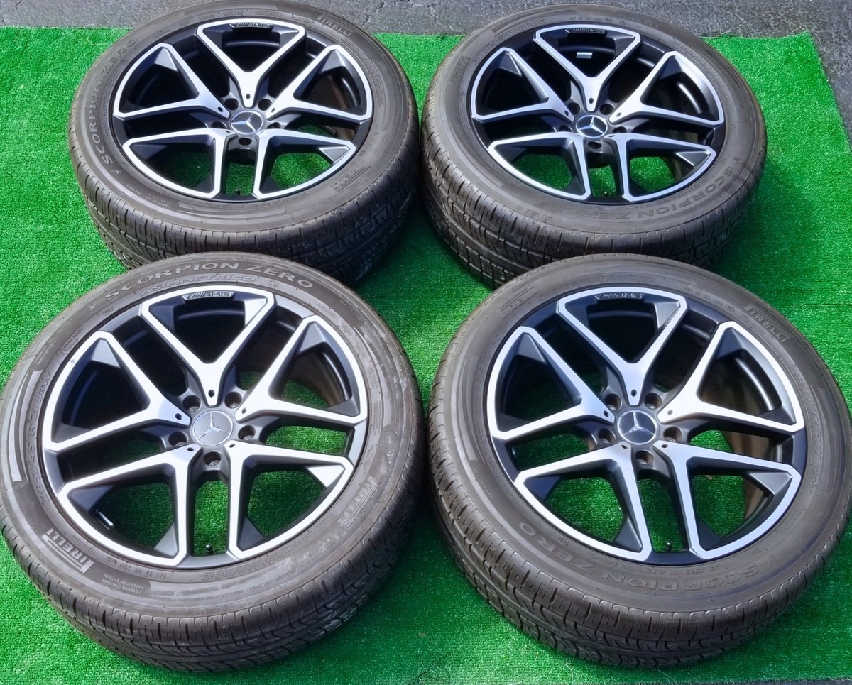 Factory Mercedes Benz Wheels 90% Pirelli Tires G63 OEM AMG G550 21