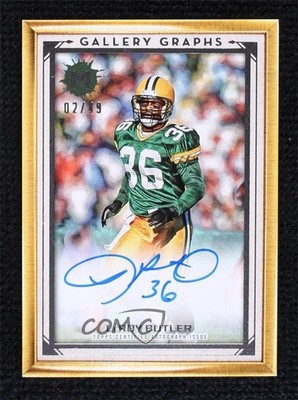 2023 Topps Motif Gallery Graphs 2/49 LeRoy Butler #GG-LB Auto HOF 1cc7