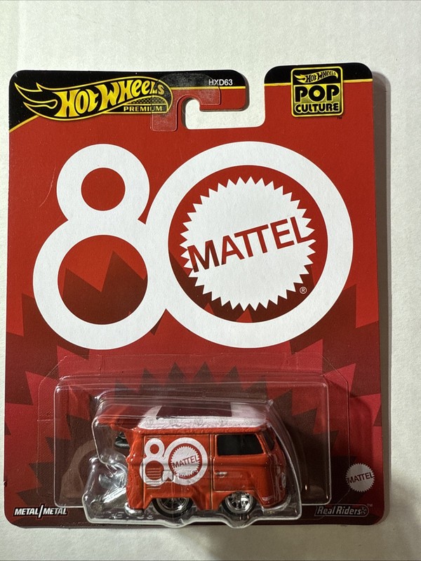 Hot Wheels Premium Pop Culture Kool Kombi 80th Anniversary - Red