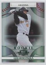 2008 Donruss Threads Rookie Green Century Proof 186/250 Gerardo Parra #150 0a1