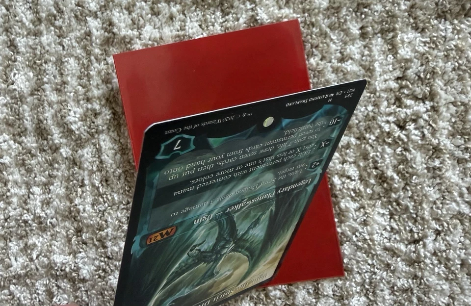 MTG Ugin The Spirit Dragon M21 #285 Borderless Pack Fresh Mint - Image 3 of 4