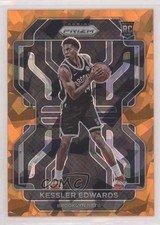 2021-22 Panini Prizm Orange Ice Prizm Kessler Edwards #284 0i76