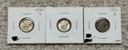 Lot of 3 Mercury Silver Dimes 1937-S AU, 1939-P AU/BU, 1931-S VF Condition