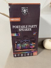 new NB Series 8 Inch Wireless Portable Party Speaker  Wired Mic  Remote, black
