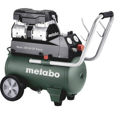 Metabo Druckluftkompressor Kompressor Basic 220-24 OF Silent 24 l leise mobil