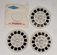 1961 Walt Disney 101 Dalmations View-Master 3 Reels vintage B532