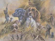 Mick Cawston “Shooting” Limited Edition Giclée Print Framed Sporting Art