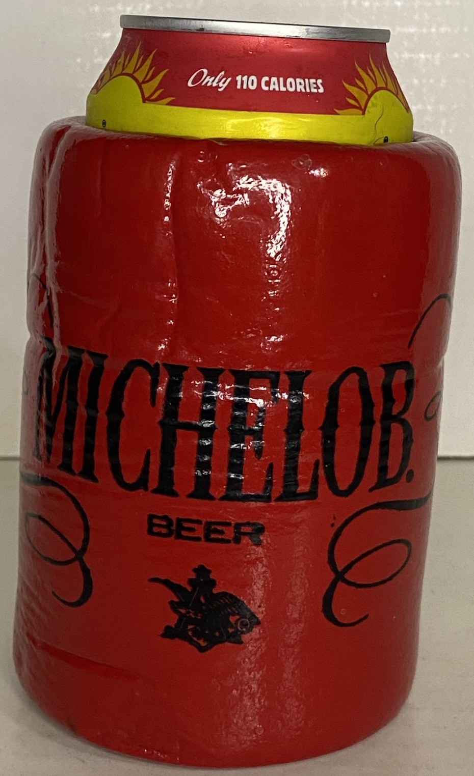 Vintage Michelob Beer Kool Kan Koozie Soft Foam Rare Can Cooler Sleeve Beverage