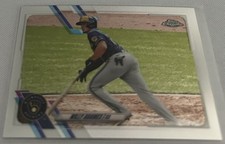 2021 Topps Chrome Update Baseball Willy Adames Milwaukee Brewers #USC36