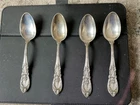International Silver sterling Spoons Set of 4 No Mono 6"
