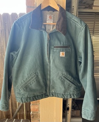 【Carhartt デトロイトジャケット WJ097 DTL ］USA値下げ不可 Vintage Carhartt Detroit Womans Jacket WJ097 DTL Teal Size XL | eBay