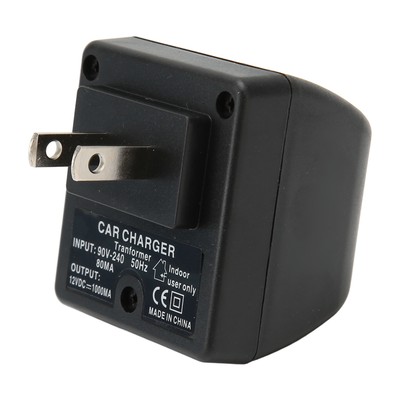 110V 240V AC To 12V DC Car Power Adapter LED Light Indicator Car Cigarettes Hot