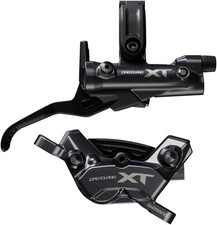 Shimano Deore XT M8200 Hydraulic Disc Brake  Lever Set - 4-Piston, Post Mount,