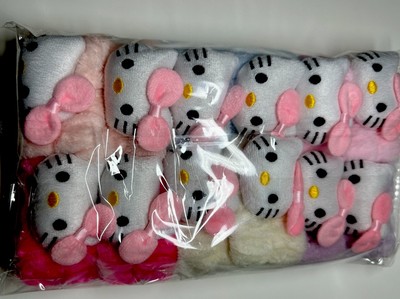 Hello Kitty Hair Scrunchies  (12 pieces)