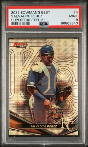2022 Bowman's Best - Salvador Perez - Complete Rainbow 🌈 💥🔥 Royals RARE