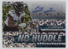2021 Panini Mosaic Auto No Huddle CJ Henderson #ANH-CH Auto 10qe