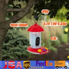 Outdoor Intelligent Video Bird Feeder,Smart Bird Feeder With Camera For With AI