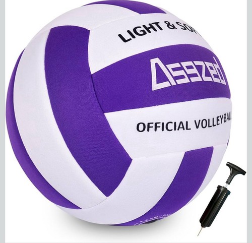Soft Volleyball for Indoor Practice-Super Soft & Silent Fabric Indoor Volleyball - 第 2/3 張圖片