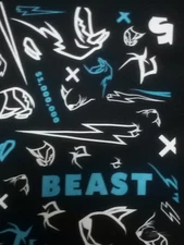 Mr Beast Signed T-shirt 24 Hr Livestream Adult Size L YouTube Merch