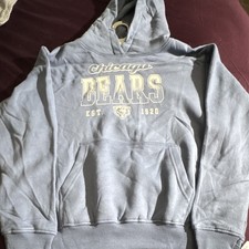 NFL Team Apparel Chicago Bears NFL Football Girls Hoodie Sweatshirt XL Blue