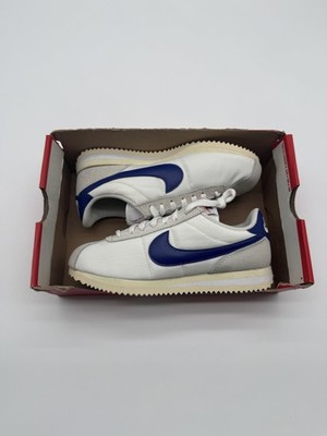 New Nike Cortez Shoes Womens Size 6.5 White Blue Running Sneakers DZ2795 102