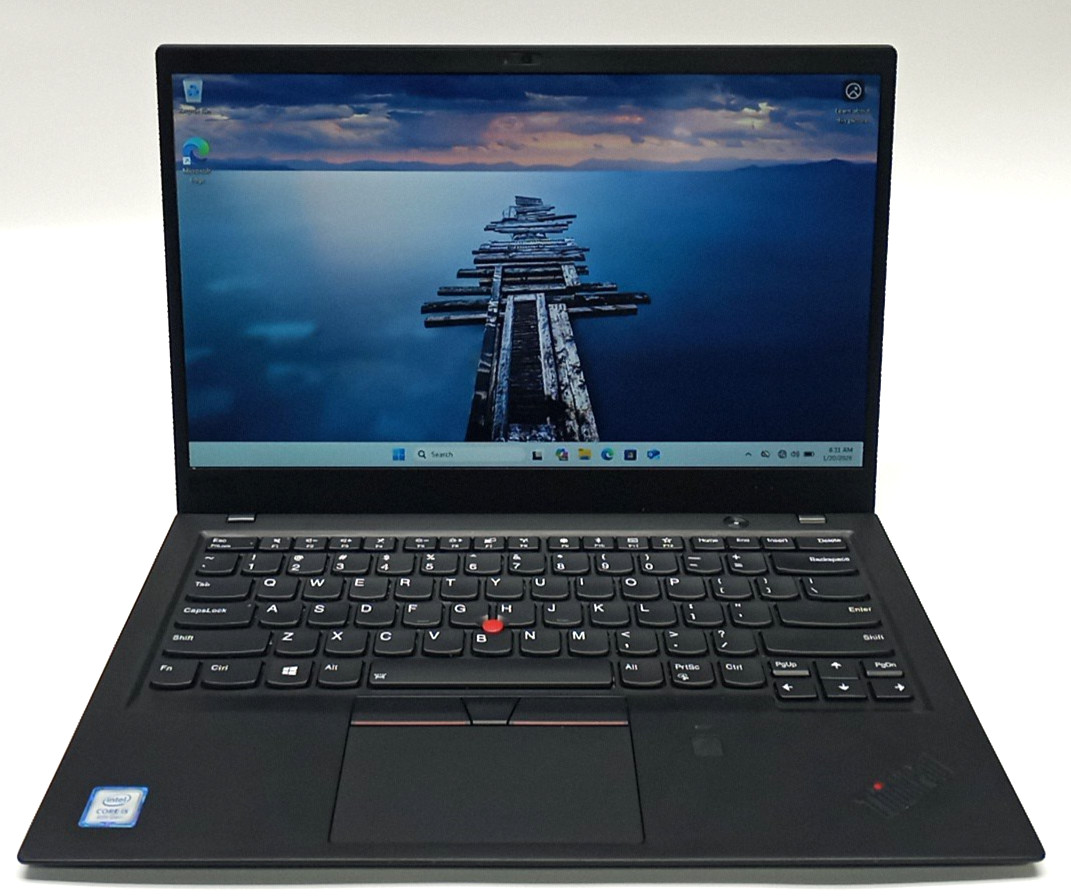 Lenovo ThinkPad X1, 14-Inch Laptop, with Intel Core i5 8th Gen., Windows 11 Pro