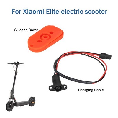 Electric Scooter Charging Cable Port /Waterproof Cover For Xiaomi Elite Parts