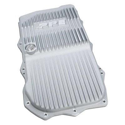 PPE Raw Aluminum 850RE Transmission Pan For 2018-2026 Jeep Wrangler/Gladiator