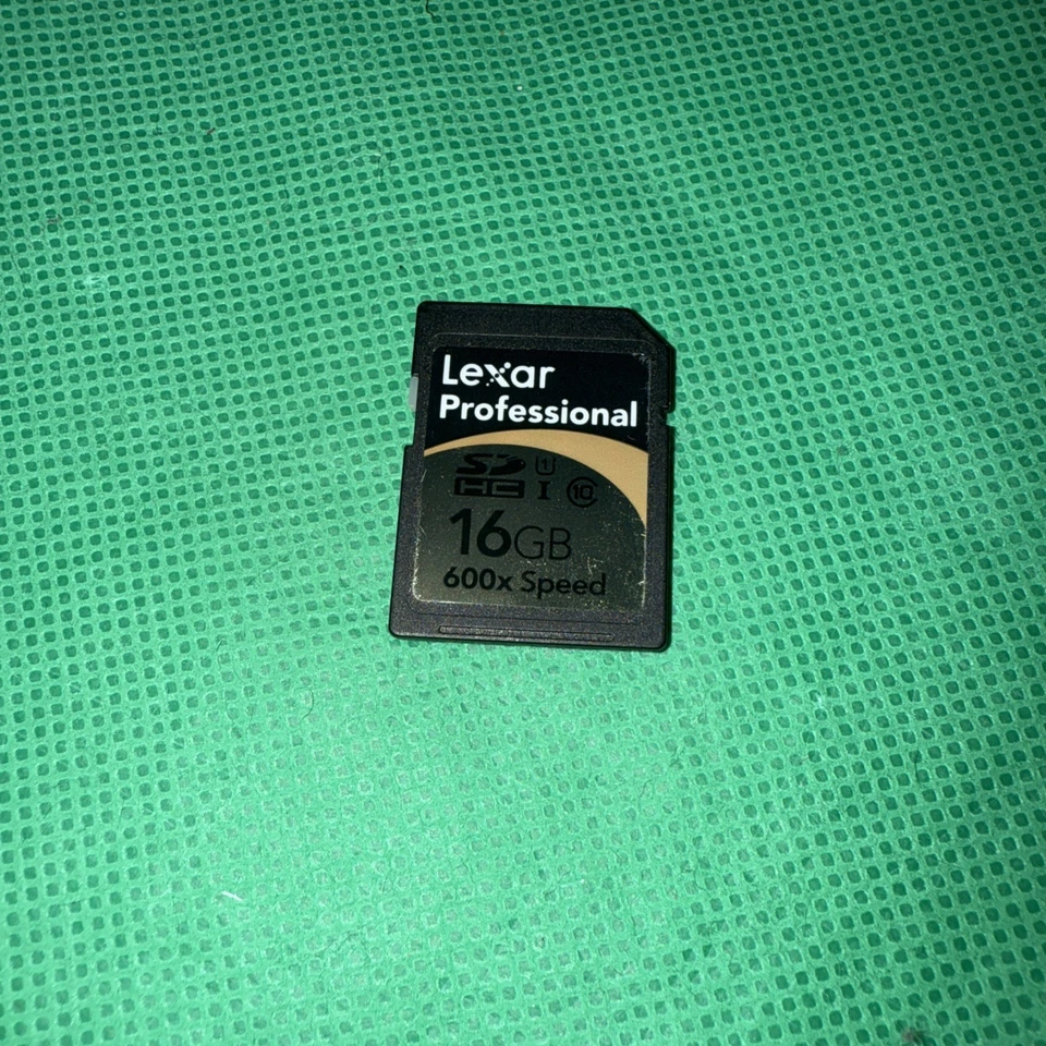 LEXAR PROFESSIONAL 16GB SD Card 600x Speed - Image 2 of 3