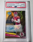 2023 Bowman U Chrome Caleb Williams Gold Lava Auto /50 PSA 10 GEM MT Pop 13