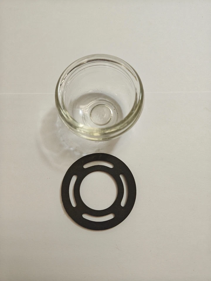 Plymouth Dodge Desoto Chrysler Newport 1959 filtro de combustible cuenco de vidrio 1879294 nuevo en stock Foto 3 de 4