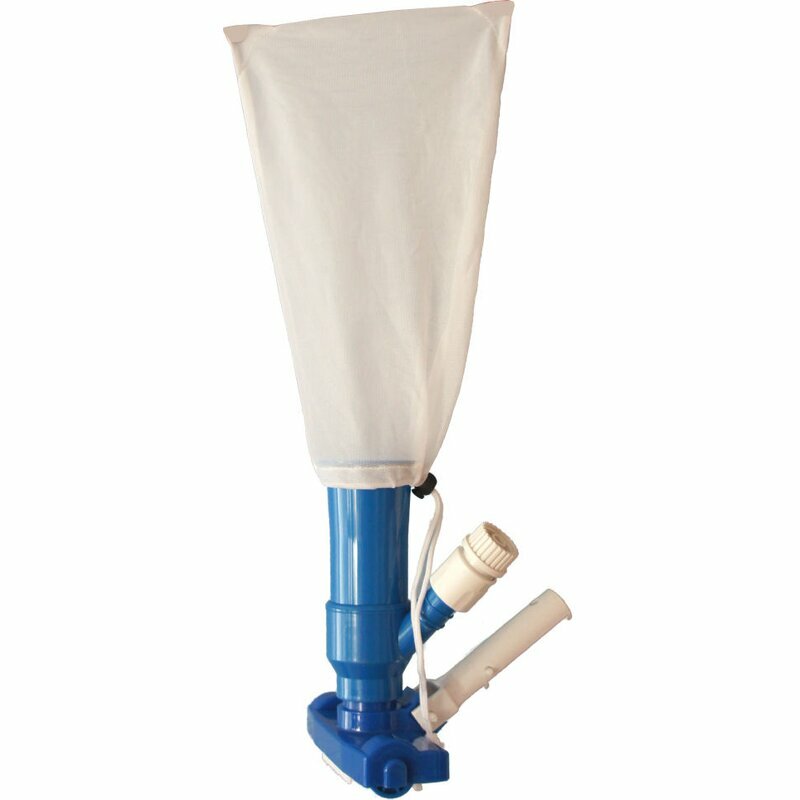 Teichsauger mit Schmutzsack Pool Teich Bodensauger Venturisauger