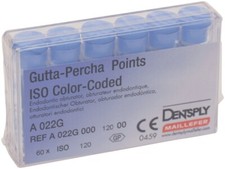 Dentsply Maillefer Endodontic .06 taper Gutta Percha Point 2x 60/pk