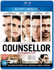 The Counsellor Blu-Ray (2014) Brad Pitt, Scott (DIR) cert 18 2 discs Great Value